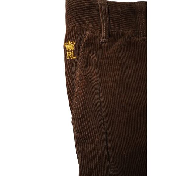 Ralph Lauren Kids Brown Corduroy Skirt – Size 16 – Y2K Preppy Crown Logo - Picture 2 of 9